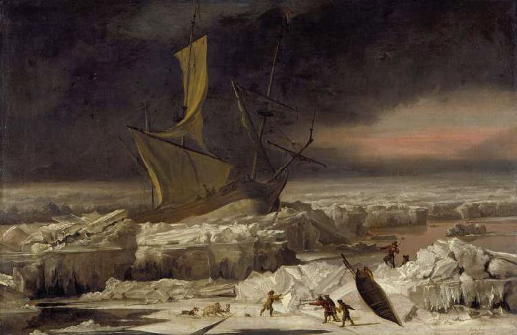 Abraham Hondius Arctic Adventure Spain oil painting art